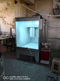 powder coating spray booth