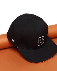 uni black big b snapback cap