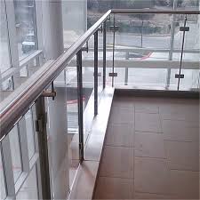 Balcony Tempered Safety Glass Railing
