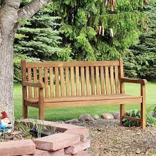 Teak Outdoor Patio Garden Bench