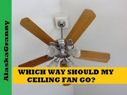 which way should my ceiling fan go