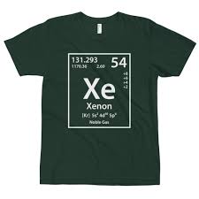 xenon t shirt periodictees