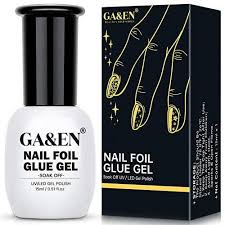 nail foil glue gel for foil art
