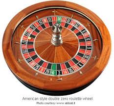 American roulette wheel