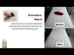 mattress blood stain cleaning tips