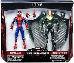 Spiderman creator x creator the amazing spider man pvc figure collectible model. Marvel Legends Ultimate Spider Man Amp Vulture Exclusive 2 Pack Action Firgure Set Ultimate Spiderman Marvel Legends Marvel Legends Action Figures