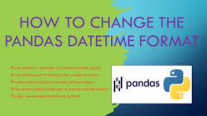 pandas convert date datetime to