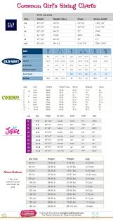 Clothes Sizes Conversion Page 2 Of 2 Chart Images Online