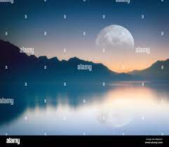 Full Moon September 2022 Geneva - The moon hi-res stock photography and images - Alamy