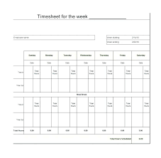 Construction Time Card Template Construction Time Card Template
