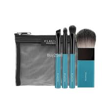 4mini portable makeup brush set