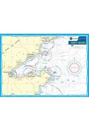 Golfe De Saint Tropez Laminated Nautical Charts Navicarte Maptogo