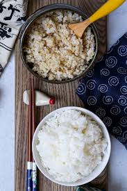 how to cook white rice and brown rice