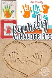 family handprint keepsake