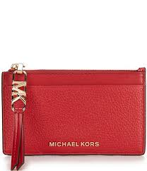 Michael Kors Small Pebbled Leather Card