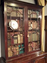 Antique Library Bookcase Georgian