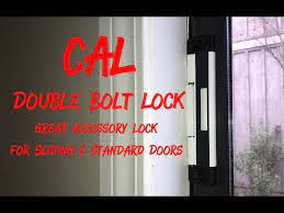 Double Bolt Lock On Sliding Patio Door