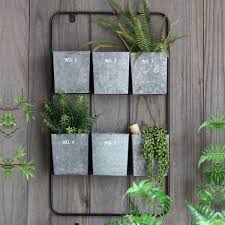 Farmhouse Wall Mounted Plant Stand With