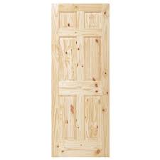 Fabricamos porta feita com madeira de dormente sob medidas. Porta De Madeira Solida Rustica 6 Paineis 70 X 210 Cm Goede Madeiramadeira