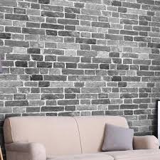 Bricks Wallpaper Black White Gray Brick