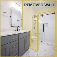 Toilet Partition Wall Removal