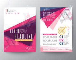 Abstract Triangle Shape Poster Brochure Design Layout Template