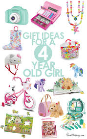 gift ideas for a 4 year old