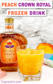 peach crown royal frozen drinks recipe