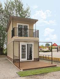 350 Sq Ft 2 Story Steel Framed Micro Home