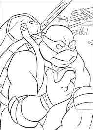 Teach your child how to identify colors and numbers and stay within the lines. Ninja Turtles Free Printable Coloring Book 47