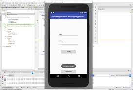android simple registration and login