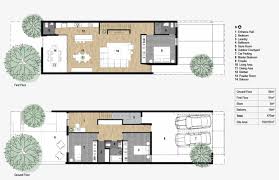 Terrace House Architecture Plan