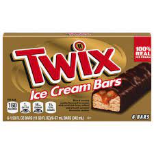 twix ice cream bars vanilla