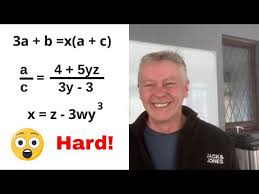 Formula Rearrange Equations