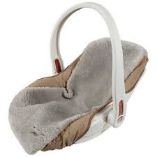 Sheepskin Infant Seat Cover Shoulder