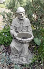 Saint Francis Of Assisi Stone Birdbath