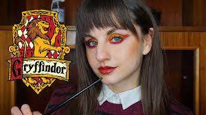 gryffindor inspired makeup tutorial