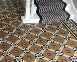what are victorian floor tiles