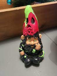Evil Apple Garden Gnome