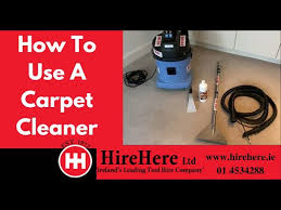 hire station carpet cleaner