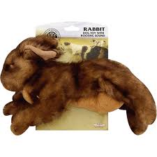 akc dog toy rabbit with hooting sound