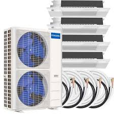 4 zone 20 5 seer ductless mini split ac