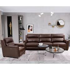 modern luxury leather sofa