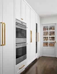Pantry With Double Ovens Design Ideas