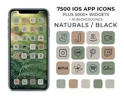 Natural Ios 14 App Icons 7500 Pastel