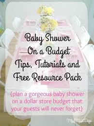 Baby Shower On A Budget Budget Baby Shower Baby Shower