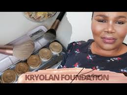 review kryolan cream foundation