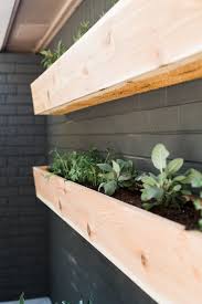 To protect the wood, you might. Diy Projects And Ideas Wall Planters Outdoor Wall Mounted Planters Outdoor Outdoor Herb Garden