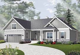Plan 21940dr Airy Craftsman Style