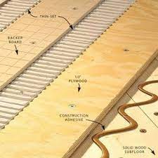 how to install tile backer board on a